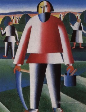 Kazimir Malevich œuvres - fabrication de foin 1929 Kazimir Malevich